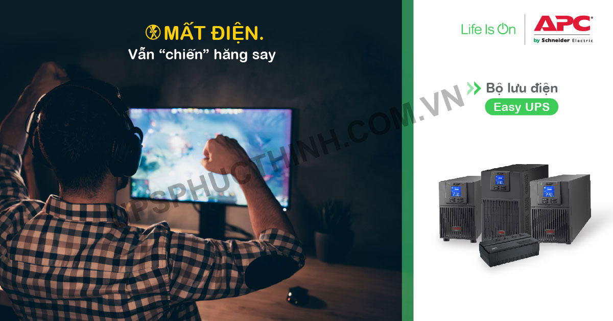 bộ lưu điện ups "Mất điện vẫn chiến hăng say"