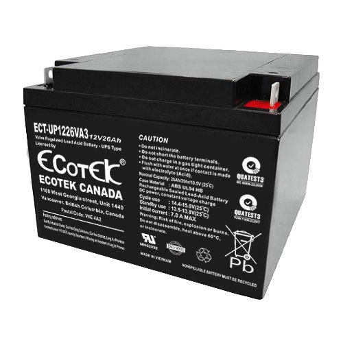 ẮC QUY ECOTEK 12V-26Ah