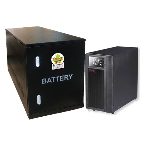 Bộ lưu điện UPS Santak True Online 6KVA - Model C6KS-LCD (Chưa bao gồm ắc quy)