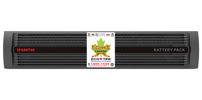 Bộ lưu điện Santak RACK 1KS EBM