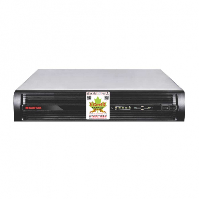 Bộ lưu điện UPS Santak RACK 2KS  (Chưa bao gồm ắc quy)